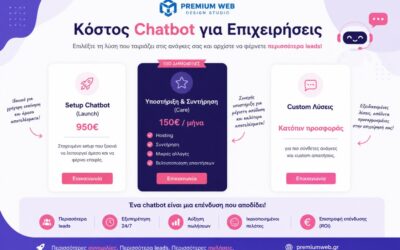 Κόστος chatbot για επιχειρήσεις: Αξίζει η επένδυση;