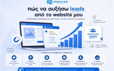 Πώς να αυξήσω leads από το website μου: Τι δουλεύει